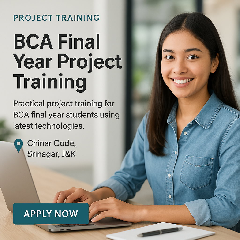 BCA Final Year Project Training